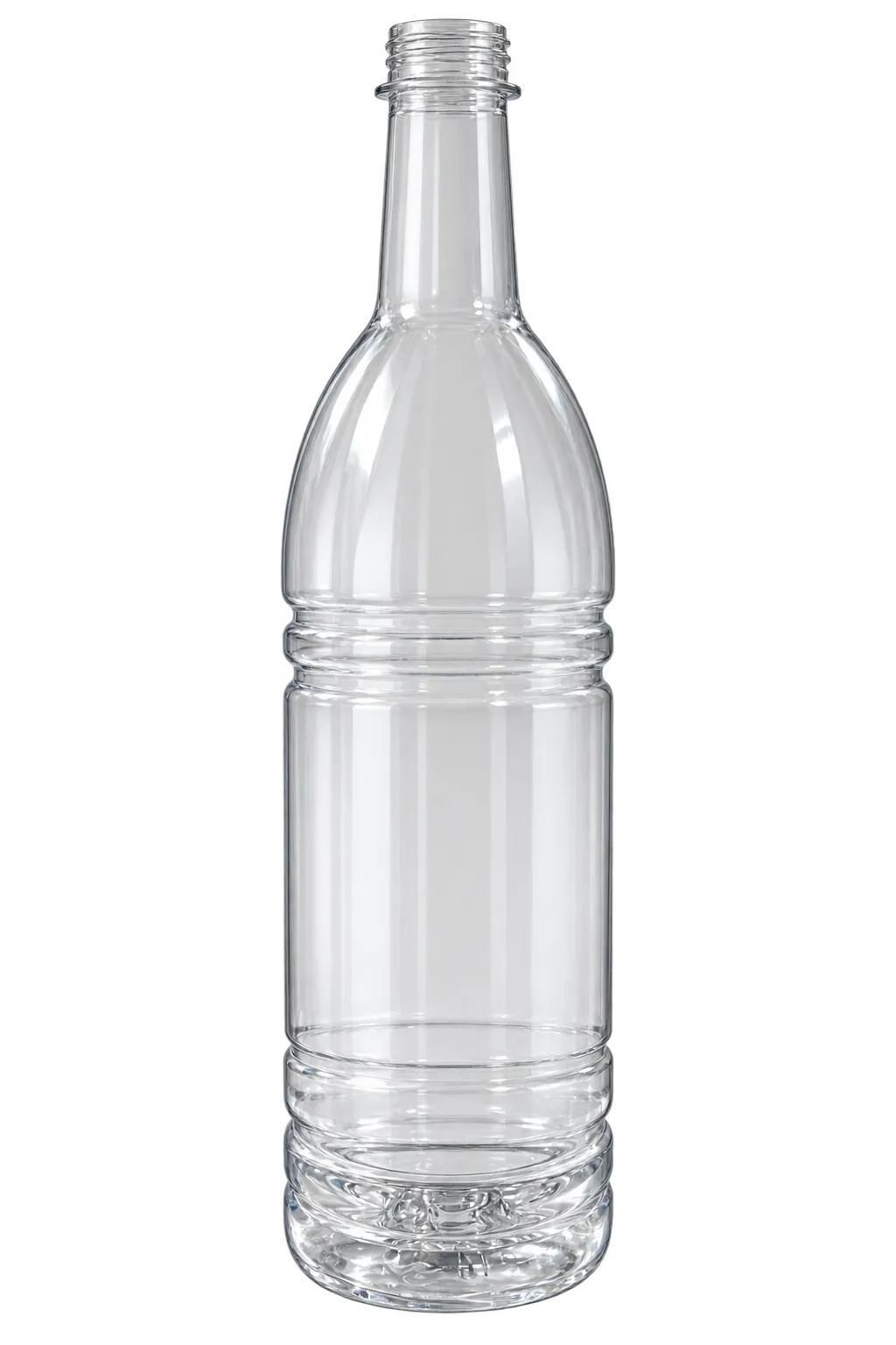 Modèle de bouteille PET 1 litre à col long